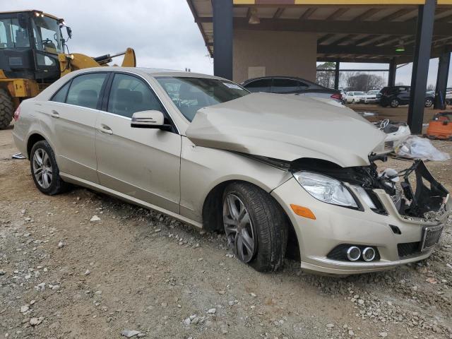 WDDHF5GB9BA402740 - 2011 MERCEDES-BENZ E 350 BEIGE photo 4