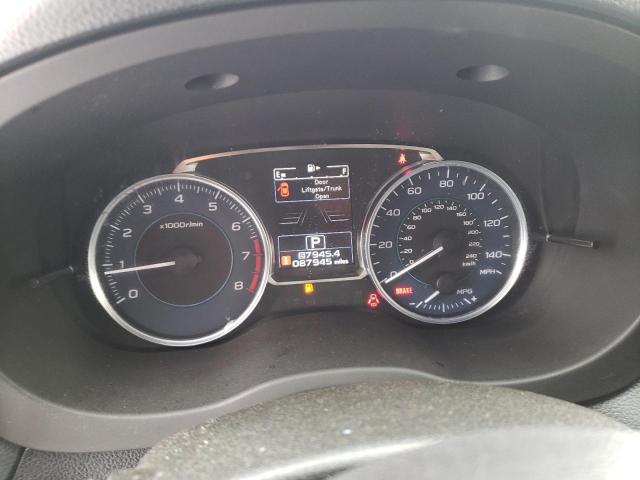 JF2GPADC6GH324684 - 2016 SUBARU CROSSTREK PREMIUM ნაცრისფერი ფოტო 9