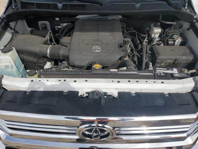 5TFRM5F17HX119188 - 2017 TOYOTA TUNDRA DOUBLE CAB SR/SR5 WHITE photo 11