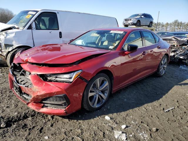 19UUB5F61MA007898 - 2021 ACURA TLX ADVANCE 红色 照片 1