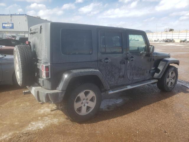 1J4GA59178L636780 - 2008 JEEP WRANGLER U SAHARA BLACK photo 3