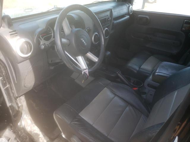 1J4GA59178L636780 - 2008 JEEP WRANGLER U SAHARA BLACK photo 7