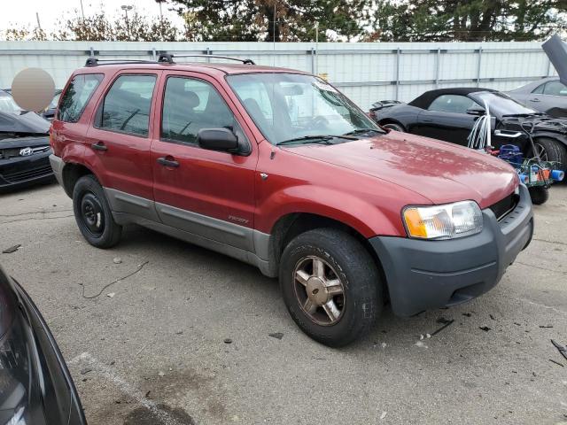 1FMYU02191KA99853 - 2001 FORD ESCAPE XLS RED photo 4