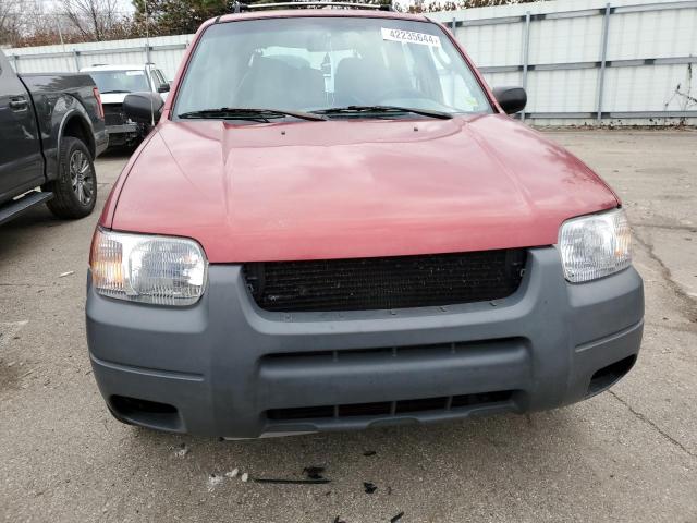 1FMYU02191KA99853 - 2001 FORD ESCAPE XLS RED photo 5