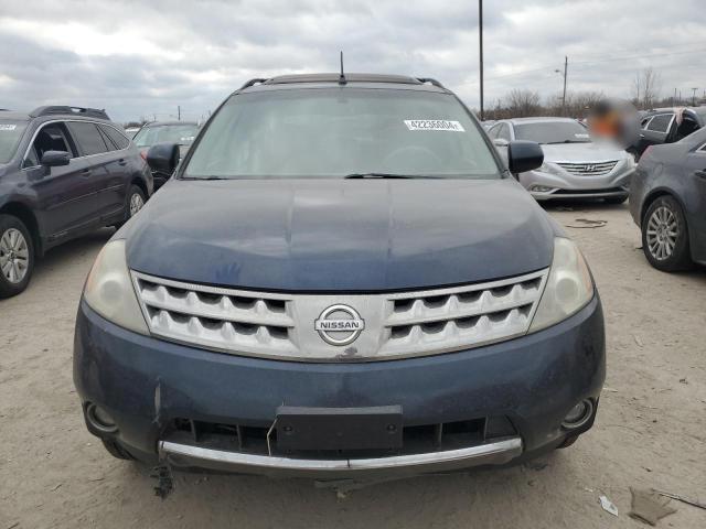 JN8AZ08W56W541168 - 2006 NISSAN MURANO SL BLUE photo 5