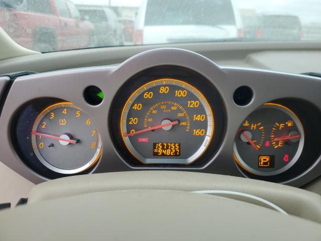 JN8AZ08W56W541168 - 2006 NISSAN MURANO SL BLUE photo 9