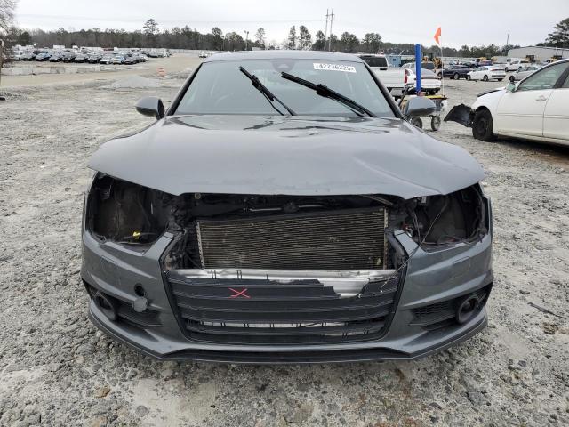WAUW2BFC5GN157535 - 2016 AUDI S7 PRESTIGE GRAY photo 5