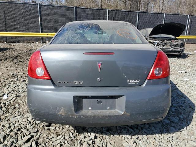 1G2ZG57B294203926 - 2009 PONTIAC G6 GRAY photo 6