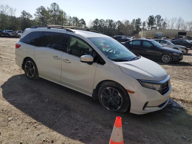 5FNRL6H95MB010020 - 2021 HONDA ODYSSEY ELITE WHITE photo 4