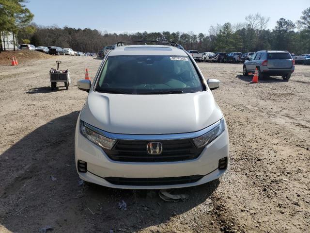 5FNRL6H95MB010020 - 2021 HONDA ODYSSEY ELITE Սպիտակ լուսանկար 5