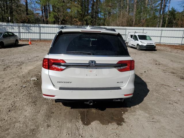 5FNRL6H95MB010020 - 2021 HONDA ODYSSEY ELITE Սպիտակ լուսանկար 6