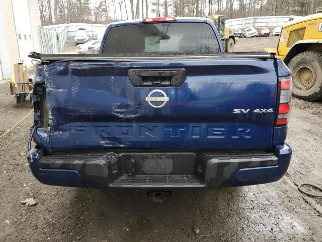 1N6ED1EK1PN634485 - 2023 NISSAN FRONTIER S BLUE photo 6