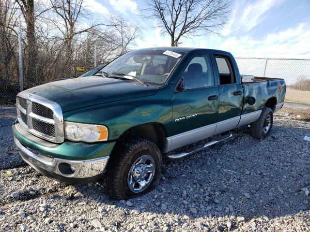 1D7KU28C43J590571 - 2003 DODGE RAM 2500 ST GREEN photo 1