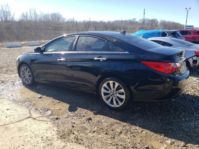 5NPEC4AC7DH737718 - 2013 HYUNDAI SONATA SE BLACK photo 2