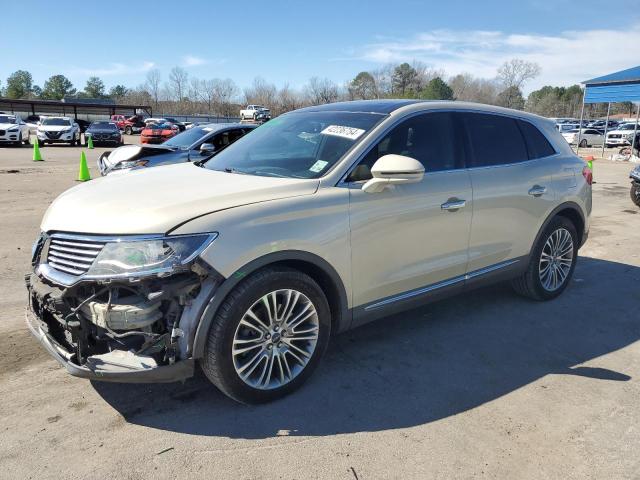 2LMPJ6LR2GBL62249 - 2016 LINCOLN MKX RESERVE Բեժ լուսանկար 1