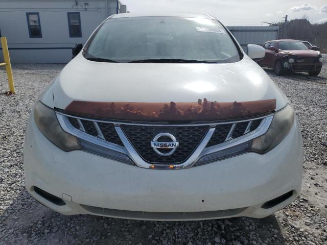 JN8AZ1MU0BW057025 - 2011 NISSAN MURANO S WHITE photo 5