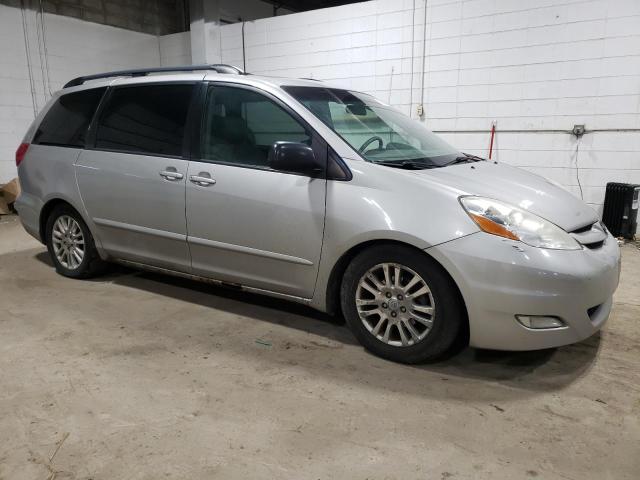 5TDZK22C78S196208 - 2008 TOYOTA SIENNA XLE SILVER photo 4