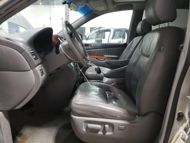 5TDZK22C78S196208 - 2008 TOYOTA SIENNA XLE SILVER photo 7