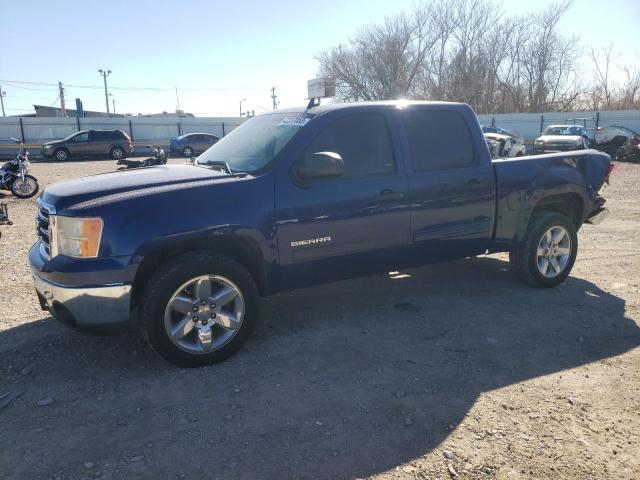 3GTP1VE01DG142103 - 2013 GMC SIERRA C1500 SLE BLUE photo 1