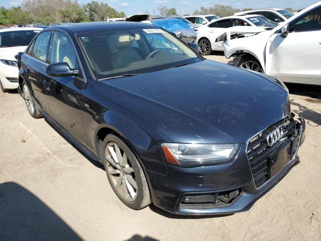 WAUFFAFL7FN002465 - 2015 AUDI A4 PREMIUM PLUS BLUE photo 4