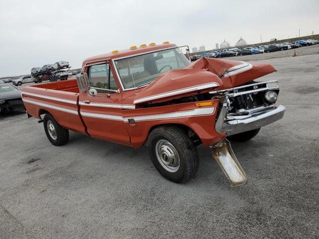 F25MLC12841 - 1976 FORD F-250 ORANGE photo 4