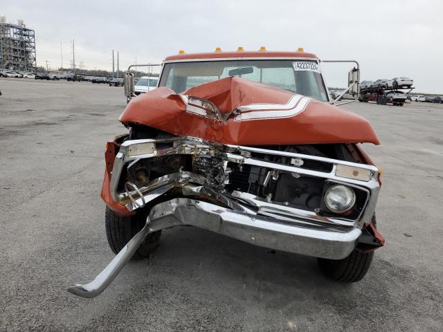 F25MLC12841 - 1976 FORD F-250 ORANGE photo 5