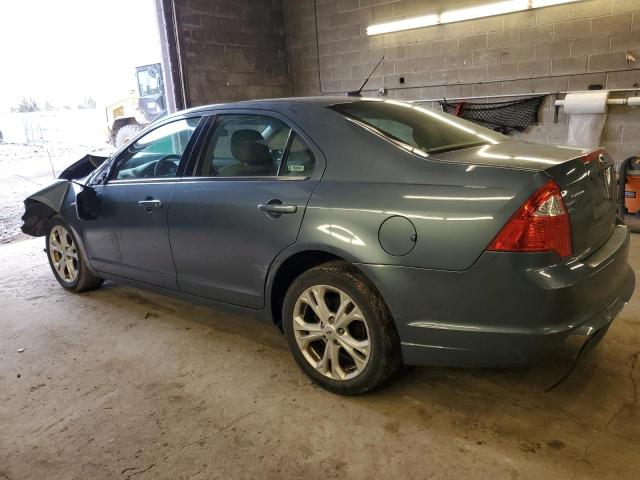 3FAHP0HA6CR105065 - 2012 FORD FUSION SE GRAY photo 2