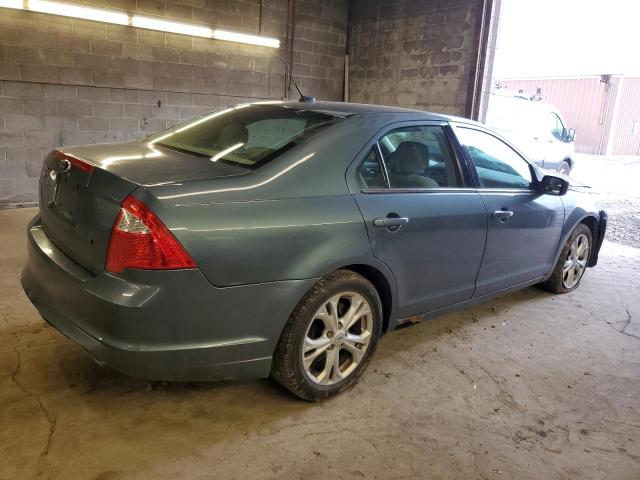 3FAHP0HA6CR105065 - 2012 FORD FUSION SE GRAY photo 3