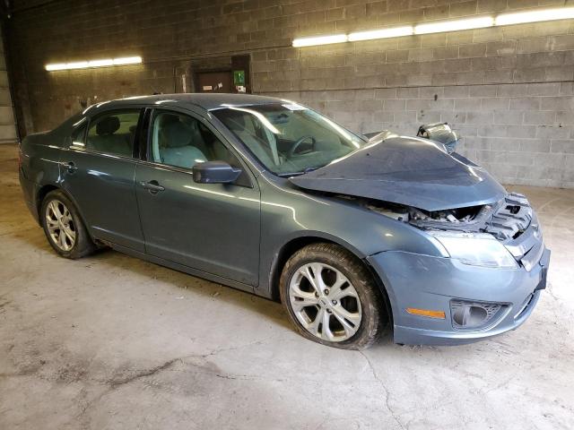 3FAHP0HA6CR105065 - 2012 FORD FUSION SE GRAY photo 4