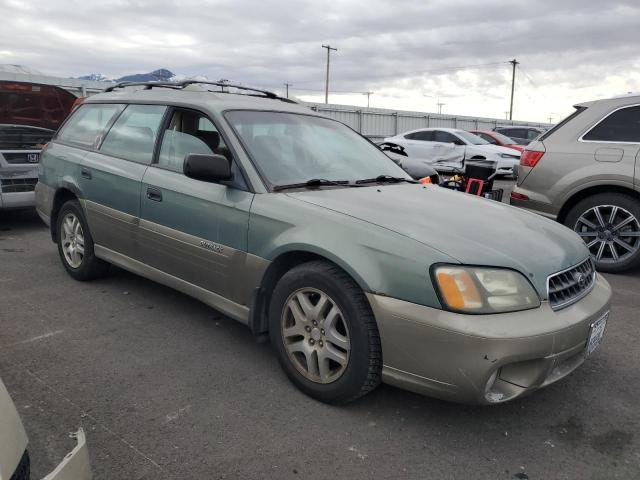 4S3BH675947617156 - 2004 SUBARU LEGACY OUTBACK AWP 绿色 照片 4