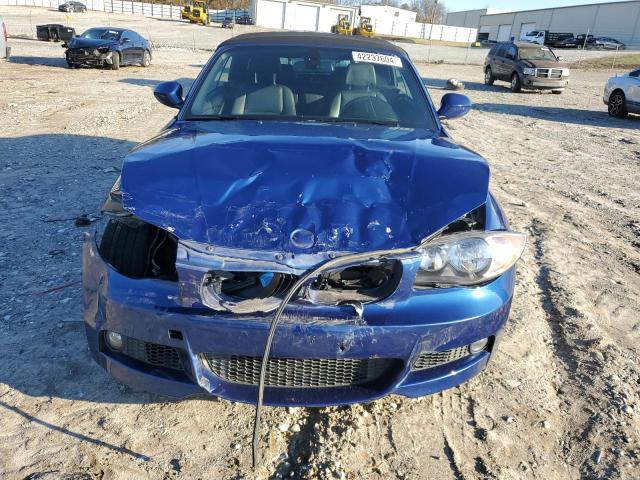 WBAUL7C59BVM79739 - 2011 BMW 128 I BLUE photo 5