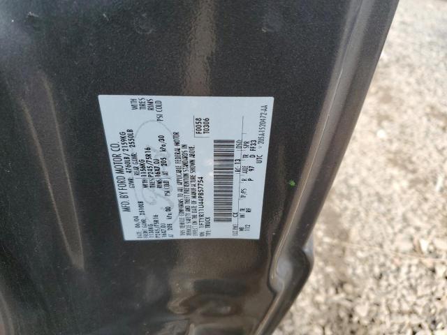 1FTYR11U44PB57754 - 2004 FORD RANGER GRAY photo 12