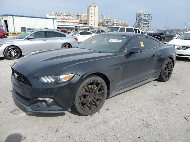 1FA6P8TH5H5343039 - 2017 FORD MUSTANG BLACK photo 1