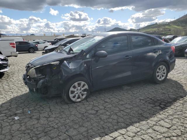 KNADN4A35G6627641 - 2016 KIA RIO EX BLUE photo 1