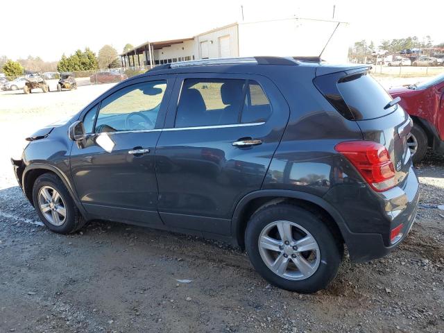 3GNCJLSB0KL172813 - 2019 CHEVROLET TRAX 1LT GRAY photo 2