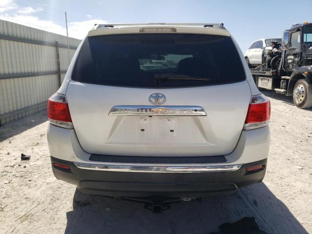 5TDZK3EH7CS051370 - 2012 TOYOTA HIGHLANDER BASE Ақ фото 6