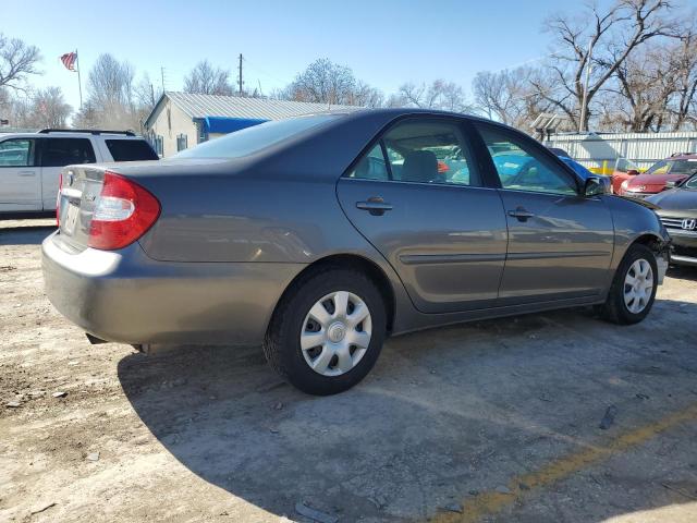 4T1BE32K74U932281 - 2004 TOYOTA CAMRY LE GRAY photo 3