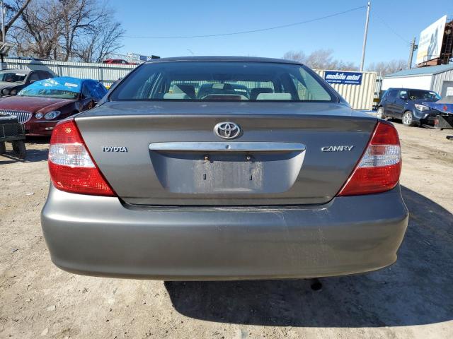 4T1BE32K74U932281 - 2004 TOYOTA CAMRY LE GRAY photo 6