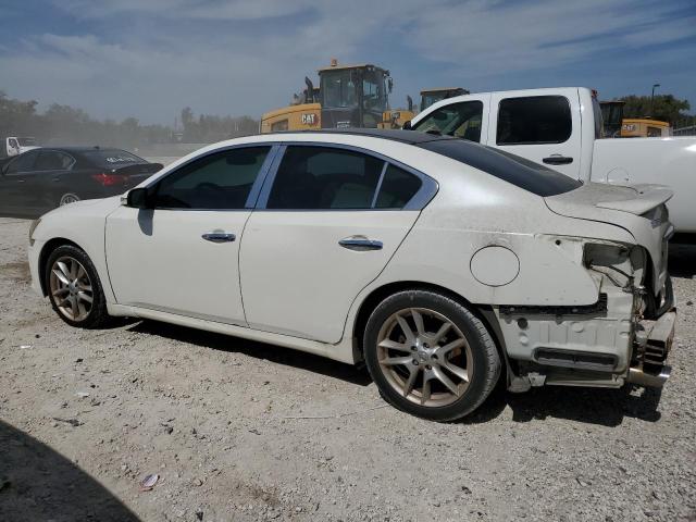 1N4AA5APXAC809943 - 2010 NISSAN MAXIMA S WHITE photo 2