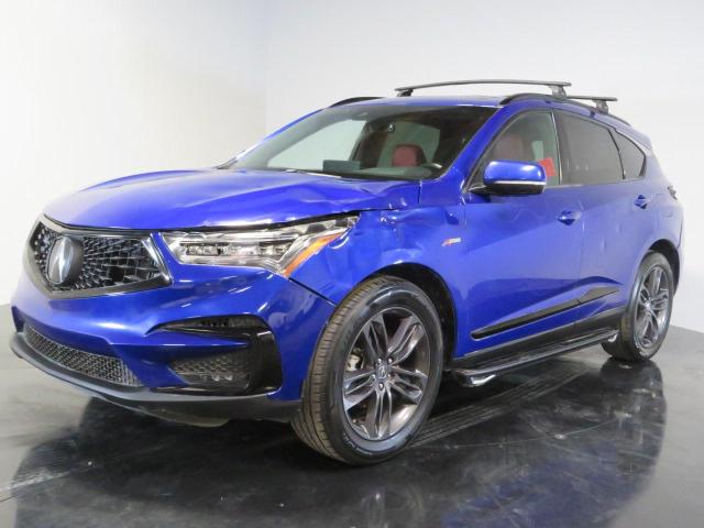 5J8TC2H6XLL014565 - 2020 ACURA RDX A-SPEC BLUE photo 2