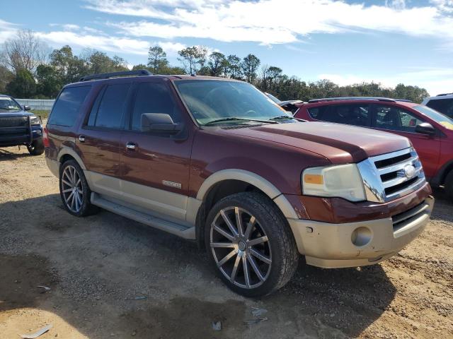 1FMFU17587LA25707 - 2007 FORD EXPEDITION EDDIE BAUER BURGUNDY photo 4