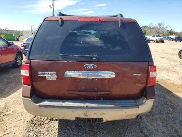 1FMFU17587LA25707 - 2007 FORD EXPEDITION EDDIE BAUER BURGUNDY photo 6