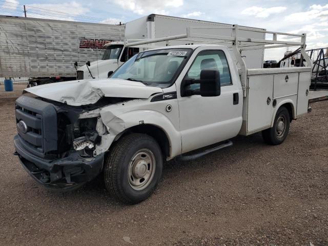 1FTBF2A60DEB82118 - 2013 FORD F250 SUPER DUTY WHITE photo 1