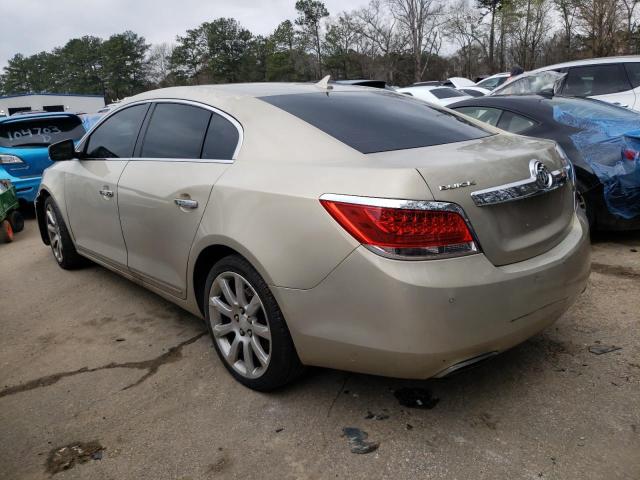 1G4GE5ED1BF133242 - 2011 BUICK LACROSSE CXS BEIGE photo 2