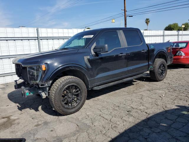 1FTEW1C50MFB00569 - 2021 FORD F150 SUPERCREW BLACK photo 1