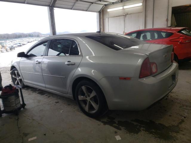 1G1ZC5E11BF321017 - 2011 CHEVROLET MALIBU 1LT SILVER photo 2