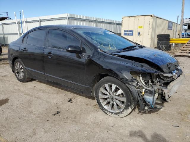 2HGFA1F95BH507074 - 2011 HONDA CIVIC EXL შავი ფოტო 4