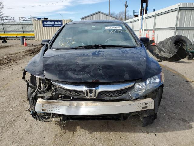 2HGFA1F95BH507074 - 2011 HONDA CIVIC EXL BLACK photo 5