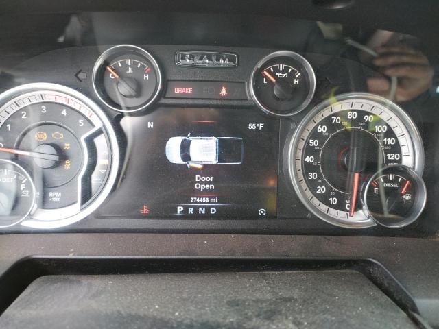 3C6UR5DL3DG533834 - 2013 RAM 2500 SLT SILVER photo 9