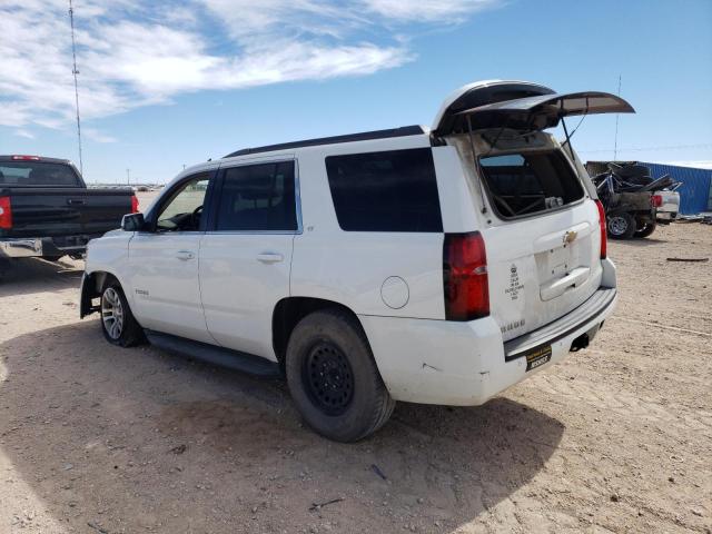 1GNSCBKC2FR121661 - 2015 CHEVROLET TAHOE C1500 LT WHITE photo 2